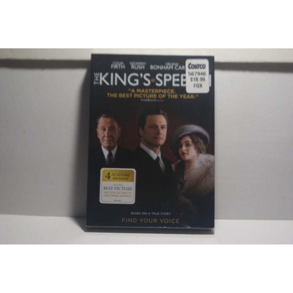 New The King's Speech (DVD, 2010)Sealed w/slipcover Helen Bonnah Carter